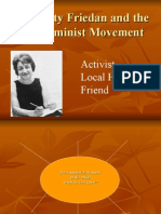 Betty Friedan and The Feminist Movement