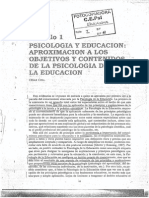 COLL (1995) Psicología y Educación Aproximación A Los Objetivos y Contenidos de La Psicología de La Educación
