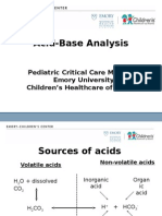 Acid Base Analysis