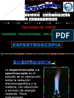 diapositivas de espectroscopia