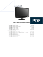 Monitor LCD Samsung Dan LG