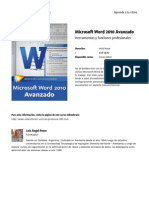 Microsoft Word 2010 Avanzado