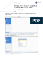 Tutorial Llenado Del Impuesto Selectivo Al Consumo A Traves Del Sapb1