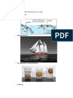 Laboratorio de Fisica II - Principio de Arquimides