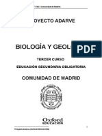 Programacion Adarve Biogeo 3ESO Commadrid