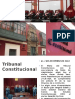 Exposición Final de Tribunal Constitucional