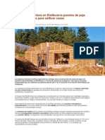 EcoPaja Presentará en BioNavarra Paneles de Paja Industrializados Para Edificar Casas