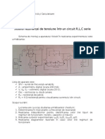 Studiul Rezonantei de Tensiune Intr Un Circuit RLC Serie