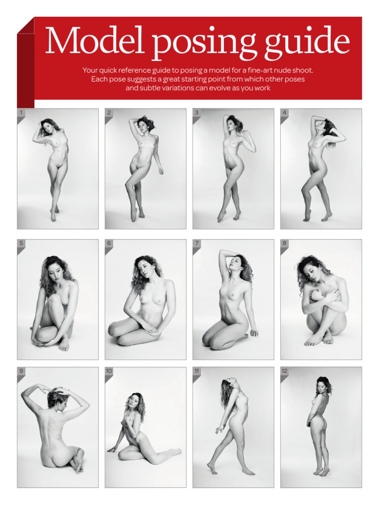 Model Posing Guide PDF Flash (Photography) Camera