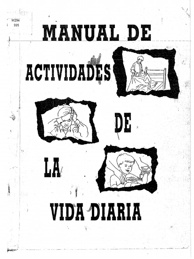 Manual de Actividades de La Vida Diaria | PDF