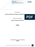 Unidad 2. Análisis e Interpretación de Estados Financieros