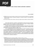 Coisas Sobre Antonio Candido 