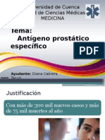 Antígeno prostático específico 
