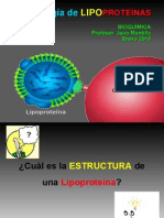 Estructura y funciones de las lipoproteínas