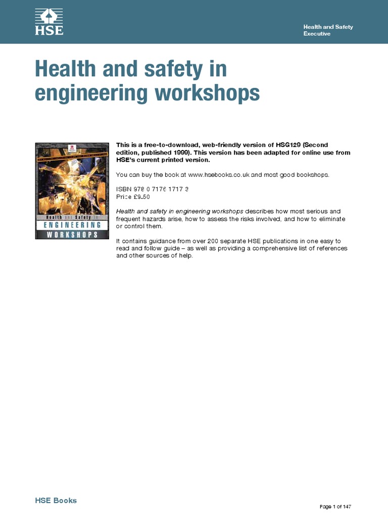 Health and safety in engineering Occupational Safety And Health Safety Free 30