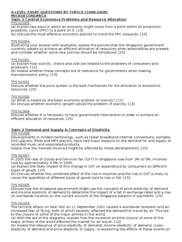 A level gp essay topics image