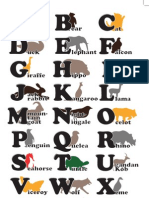 Homework 4 - Alphabet Poster