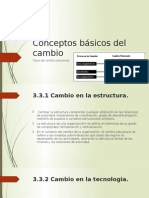 Conceptos Básicos Del Cambio