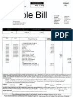 Sample Bill