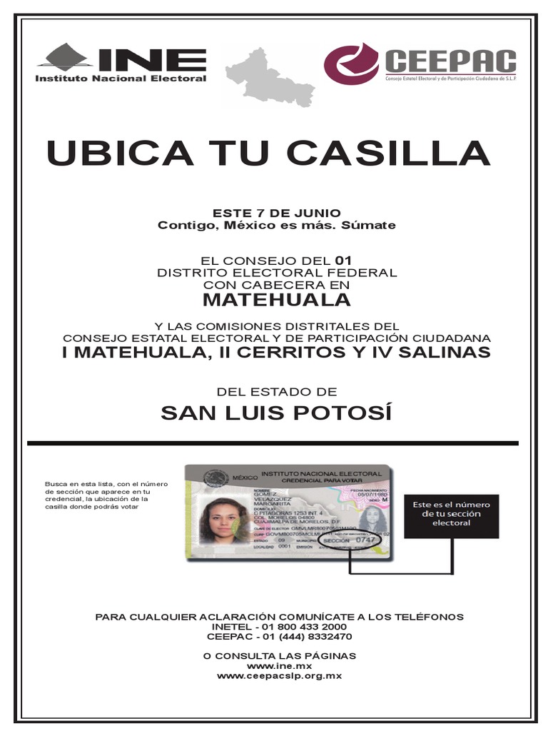 Ubica tu casilla