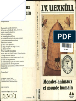 144401498 Jacob Von Uexkull Mondes Animaux Et Monde Humain Bookos Org