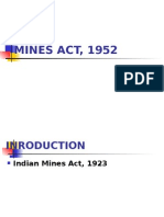 Mines Act 1952