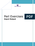 Input Output Perl