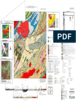 Mapa geológico da Folha Apiaí