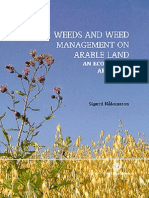 Sigurd Hakansson-Weeds and Weed Management On Arable Land - An Ecological Approach (Cabi Publishing) (2003)