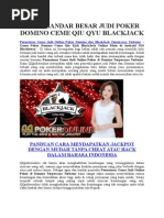 Download Situs Bandar Besar Judi Poker Domino Ceme Qiu Qyu Blackjack by Garin Kosasih SN267848026 doc pdf