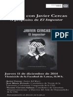 Programa Javier Cercas