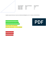 Wireless Device Network Activity Report