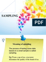 Sampling Methods