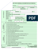 Declaracion Sin Fines de Lucro