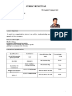 Curriculum Vitae: Sudheesh.A.R