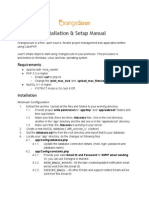 Orange Scrum Installation Manual