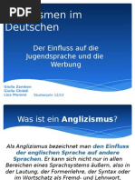 Download Anglizismen in der deutschen Sprache by Giulia Juley Ghiddi SN267861107 doc pdf