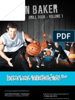 Ganon Baker Basketball Drill Book - Volume 1