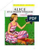 Alice Et Le Pigeon Voyageur