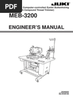 Instruction Manual Juki MEB 3200