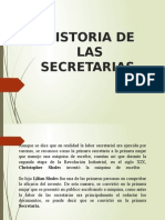 Historia de Las Secretarias