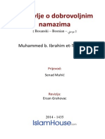 Poglavlje o Dobrovoljnim Namazima - Muhammed B. Ibrahim Et-Tuvejdžiri