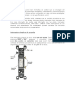 Tipos de Interruptores de Pared.