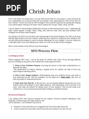 SEO Action Plan
