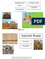 Ancient Rome Resource For Factsheet Year 4