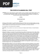 Alabama MGM Bill (2014)