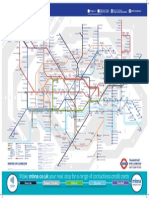 Londres Mapa de subterraneo