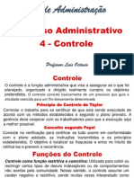 Processo Administrativo -Controle