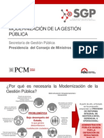 Modernización Del Estado Peruano