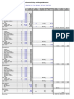 Insert: Item Qnty, Item Cost, Event Attendance, Per Person Ticket Price